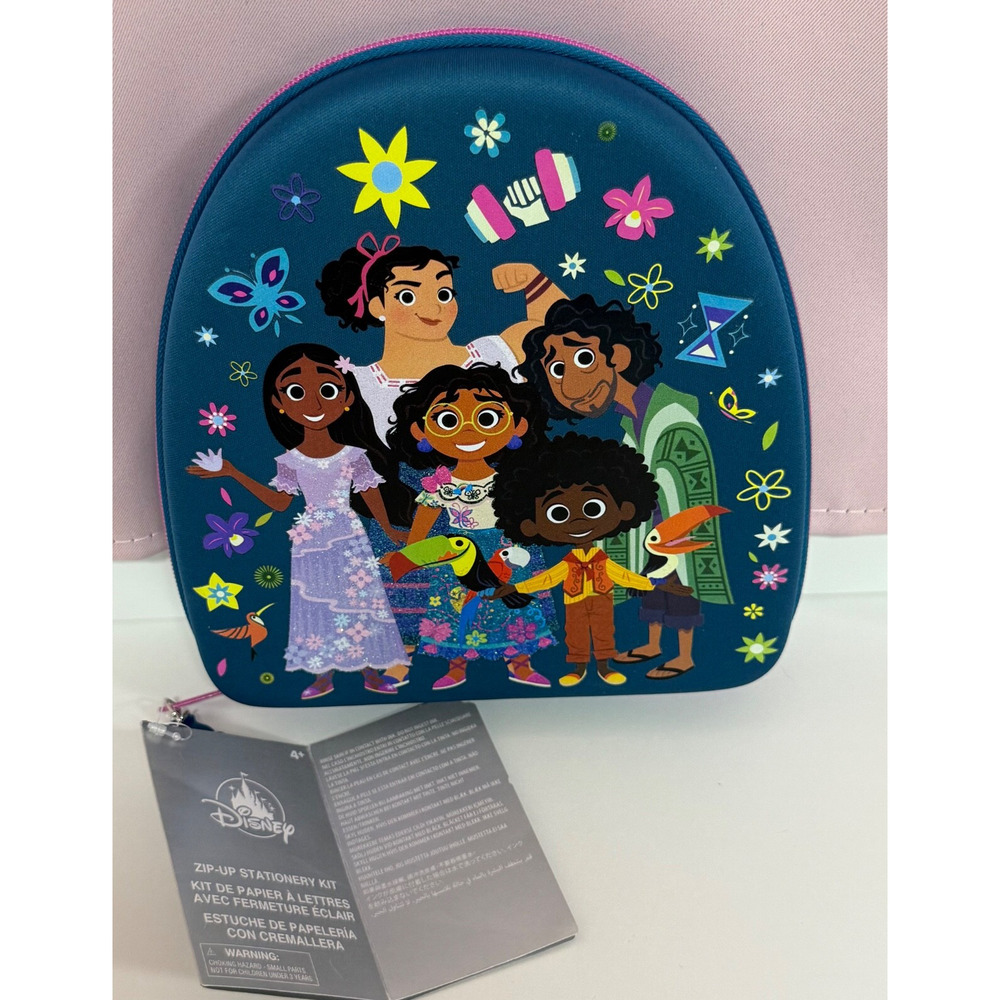 "NEW" Disney Encanto Stationery Supplies Kit Full Zip Case